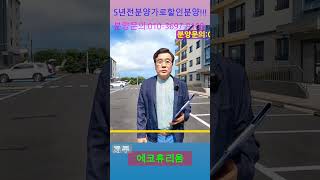 5년전분양가로파격분양 #제주부동산 #에코휴리움