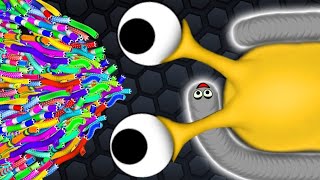 slither.io Best Hacker.slitherio LUCKY gameplay Snake vs Giant Snakes game/ Epic Slither.io gameplay