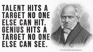 Schopenhauer's Great Quotes | Sayings, Aphorisms, Wise Words