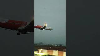 air india express landing at trichy airport ✈️