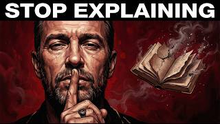 The Moment You Stop Explaining Yourself, Everything Changes | Machiavelli's Darkest Secret