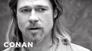 Brad Pitt Has A Mystifying New Cologne | CONAN on TBS