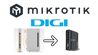 Cómo cambiar Router DIGI ZTE H3600 por router neutro Mikrotik. Configuración inicial, VLAN y PPPoE