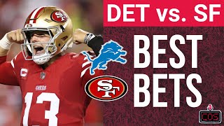 Detroit Lions vs San Francisco 49ers Best Bets, Picks \u0026 Predictions!