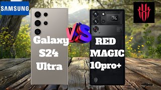 Samsung Galaxy S24 Ultra 5G vs Red magic 10 pro+ 5G Full comparison ||