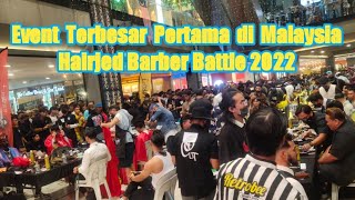 Event Barber battle Pertama terbesar di malaysia