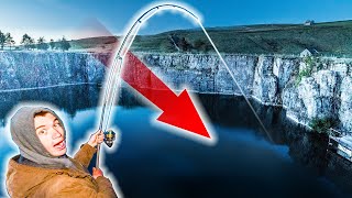 Overnight Fishing at the Abandoned Quarry - Big fish live in these waters!