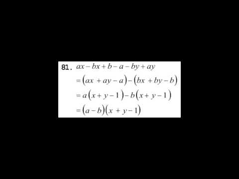 Solucion Al Ejercicio 106 81 Del Algebra De Baldor - YouTube