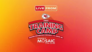 LIVE from Chiefs Training Camp 8/2 | Kansas City Chiefs