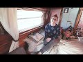 tiny house boat tour english narrowboat