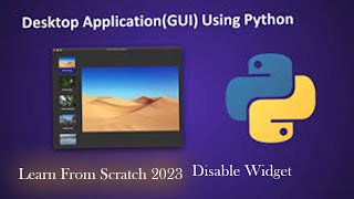 python tkinter gui tutorial 2023| Disable Widget | Troubleshooting GUI
