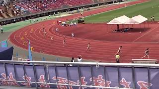 第70回京都府高等学校陸上競技対校選手権大会　女子400ｍ準決勝1組