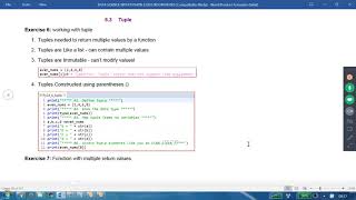 12 Data Science With Python Tutorial Tuple