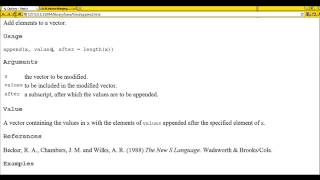 Inserting Data into a Vector