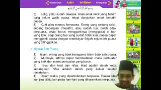 Video PAI Kelas 5 TP  2019 2020