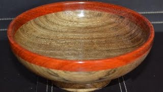 Woodturning at 54a.  #77. A Little Candy dish