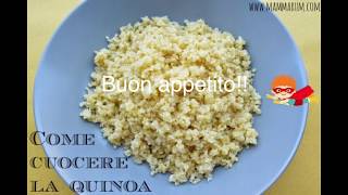 Come cuocere la quinoa