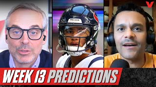 Colin Cowherd’s bold predictions for NFL Week 13, Michigan-Iowa & Georgia-Alabam