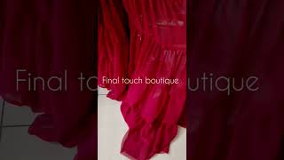 frill skirt   #boutique #video #color