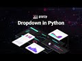 The Dropdown in a Python Data App - Plotly Dash