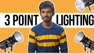 3 Point Lighting Setup | Tamil | Cinematography Series | With English Subtitles | Take Ok