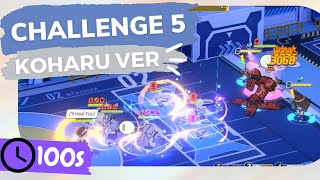 Challenge 5 in 100s - Koharu version - On your Mark ＠ Millenium