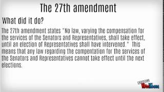 amendment 13,14,27