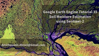 Google Earth Engine Tutorial 64 Soil Moisture Estimation Using Sentinel