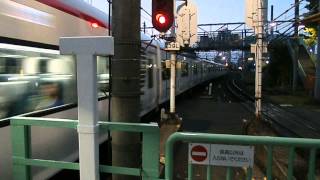 名鉄神宮前駅一部特別車特急内海行き到着