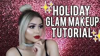 Holiday Glam Makeup Tutorial | Daisy Marquez