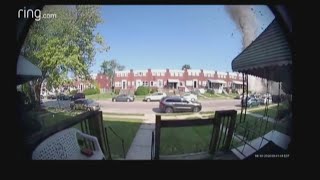 Watch: Baltimore gas explosion