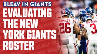 Evaluating the New York Giants roster with Big Blue Banter