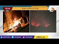 సిద్దిపేట వీధి మార్కెట్‌లో అగ్ని ప్రమాదం fire mishap in street market at siddipet 10tv