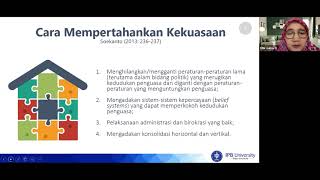 Sosiologi - Kekuasaan dan Wewenang