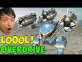 LOL! Extreme OVERDRIVE Thermite Falcon - War Robots Fun Gameplay WR