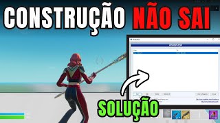 A construção não sai | Bug no Fortnite como resolver