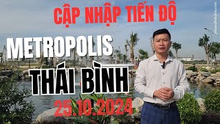 Cập nhập tiến độ dự án DragonHome Metropolis Thái Bình 25/10/2024 | Phạm Đình Điểu