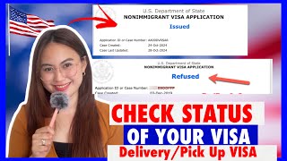 How To Check The Status of your VISA APPLICATION 2025 | by Teacher Elaine