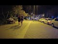 kusadasi night walking tour summer 2024 4k nightlife