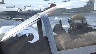 Red Tails - P-51 hitting on the German warship from Air to Ground attack World War 2