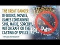 Games/movies/books containing sorcery/magic/casting spells? Kufr? (Harry Potter, Dota2, etc)