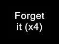 Forget It - Breaking Benjamin Karaoke