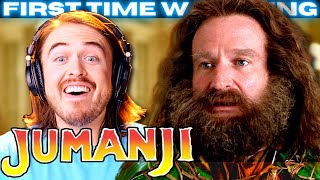 *HE MADE ME CRY?!* Jumanji (1995) Reaction: FIRST TIME WATCHING Robin Williams