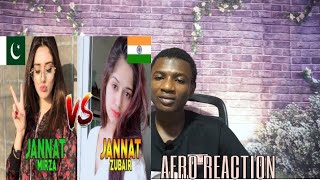Jannat Zubair VS Jannat Mirza|| who is The Best||Pakistani🇵🇰 VS🇮🇳 India Battle | REACTION