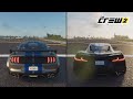 The Crew 2 | Mustang Shelby GT500 '20 vs. Chevrolet Corvette C8 Stingray '20 Performance Comparison