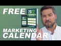 Your Real Estate Marketing Calendar for 2022!