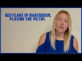 Signs Of A Narcissist, Playing The Victim. (Red Flags Of Narcissism.) #shorts