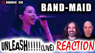 BAND-MAID - UNLEASH!!!!! (Live) Reaction #japanese #thegap #kickass #awesome #seizetheday 🔥🔥🔥🤘😁🤘🔥🔥🔥