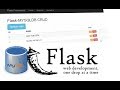 Python Flask MySQL Simple CRUD