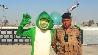 walking around iraq as a gecko